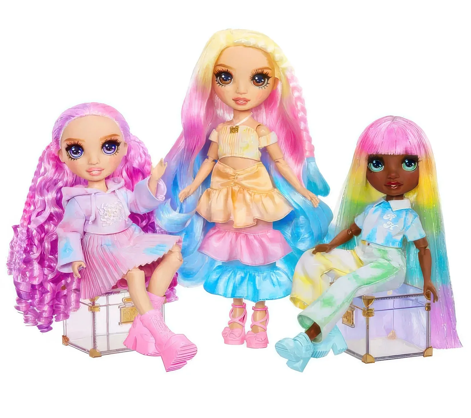 Rainbow High Watercolour & Create Fashion DIY Doll - Purple Eyes