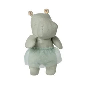 SAFARI FRIENDS HIPPO WITH SKIRT - MINT