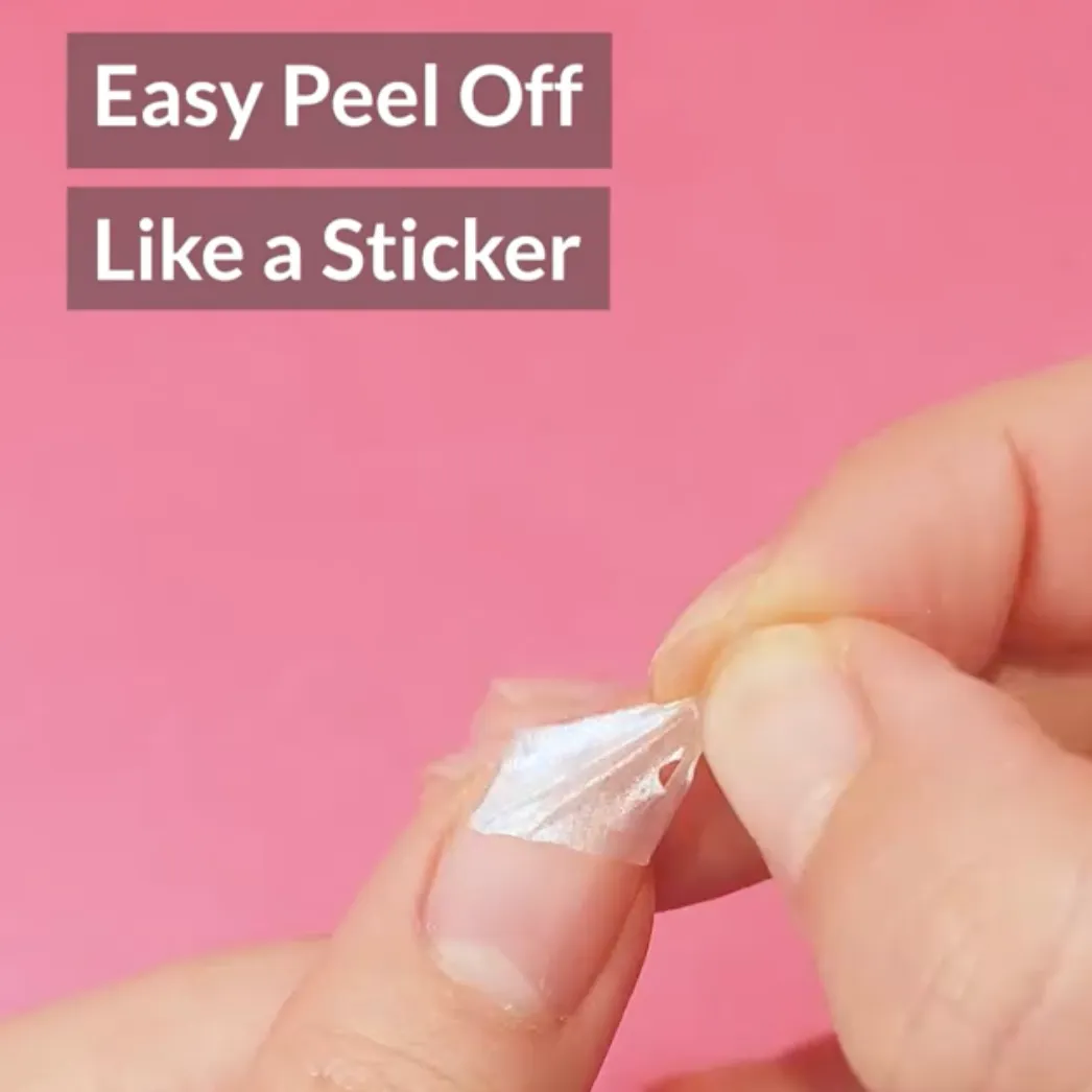 SAFE PEEL-OFF NAIL POLISH - PEARLIZED TWINKLE YELLOW