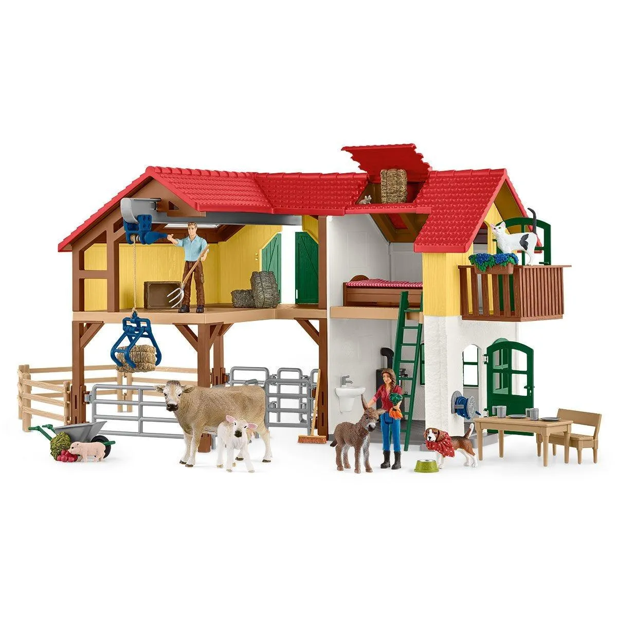 SCHLEICH 42407 Farm World Large Farm House