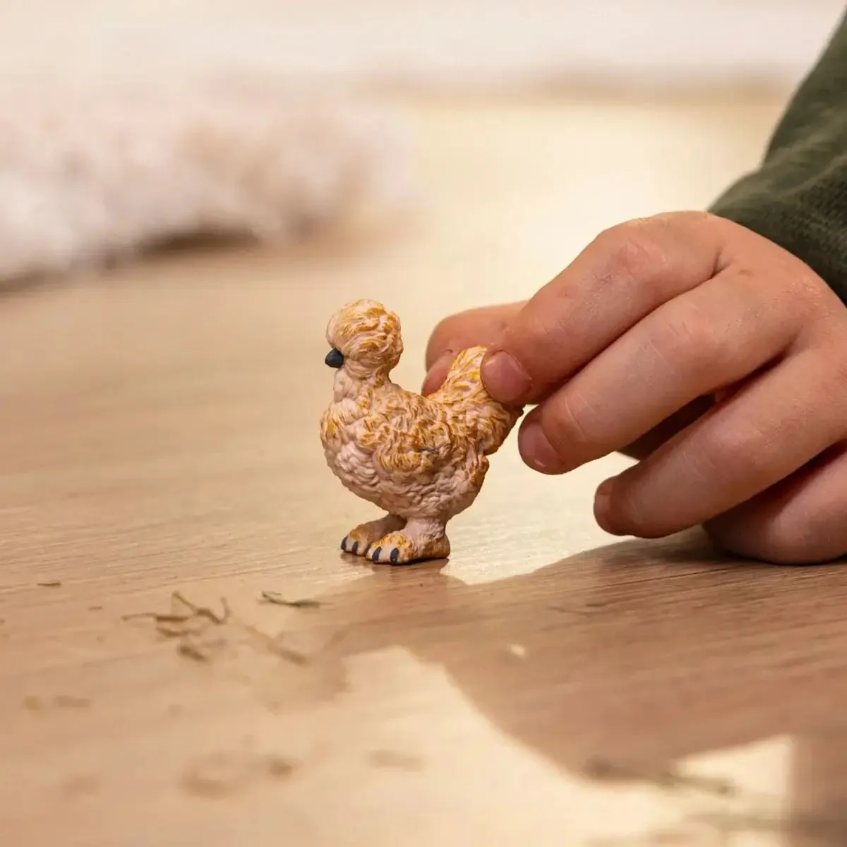 Schleich Farm World Silkie Chicken