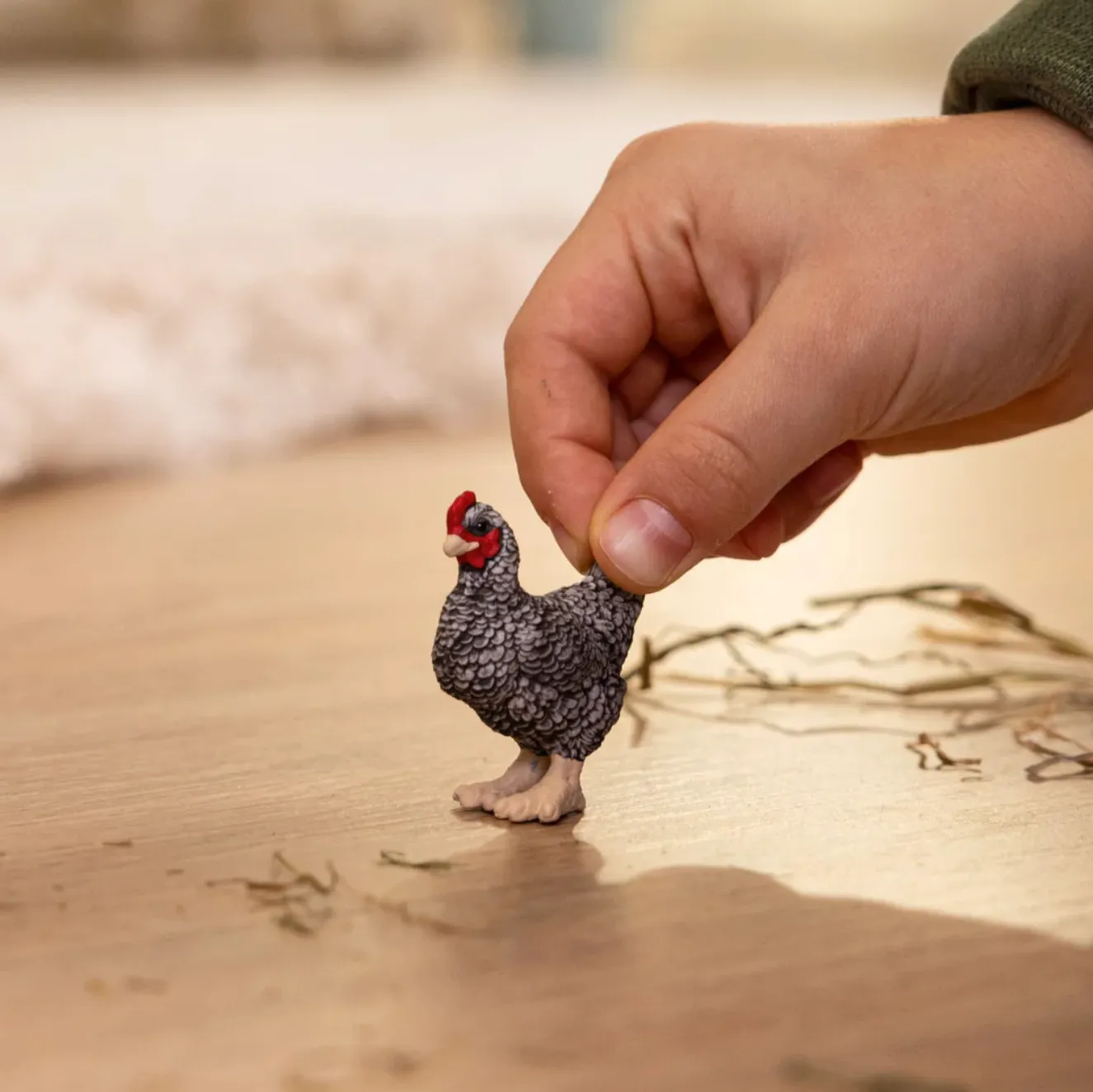 SCHLEICH PLYMOUTH ROCK CHICKEN