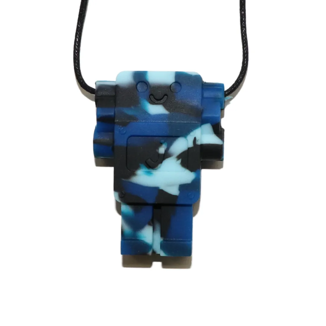 Silicone Pendant - Robot