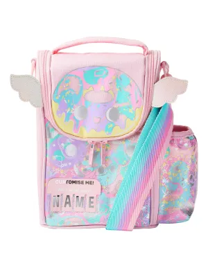 SMIGGLE Sky Hi Junior Id Lunchbox With Strap - Peach