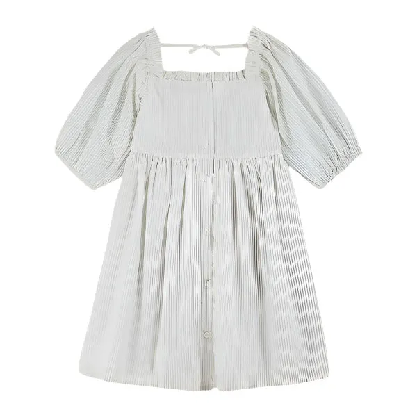 SMOCKED CEIL DRESS