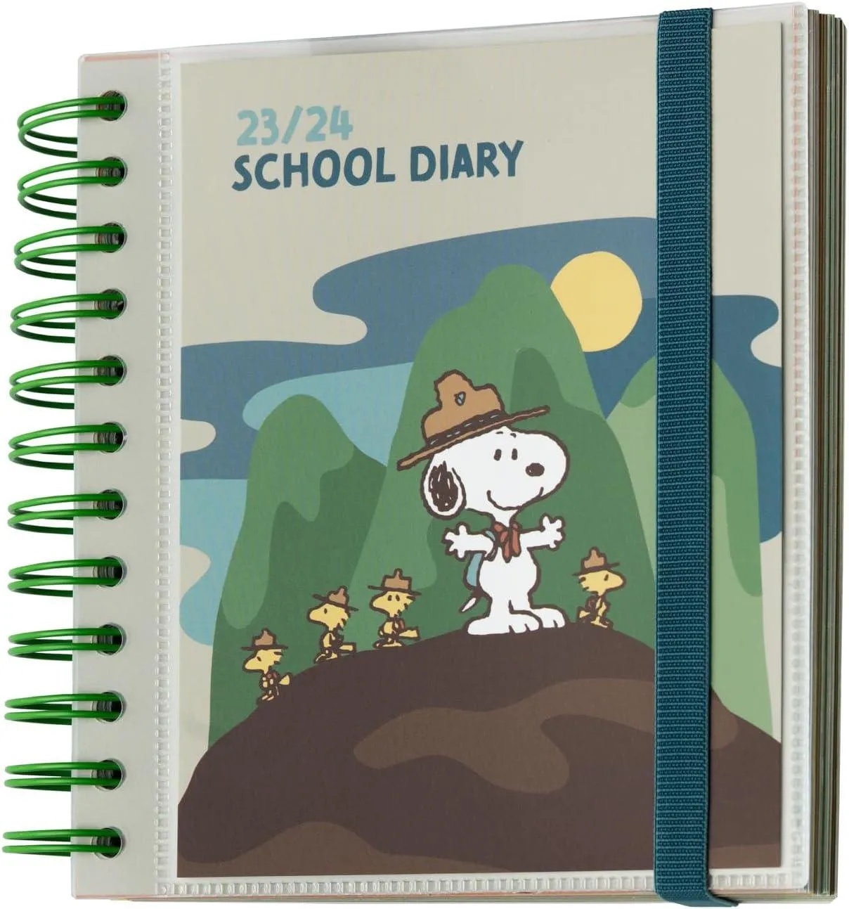 SNOOPY 2023/2024 School Diary Day To Page 11 Months