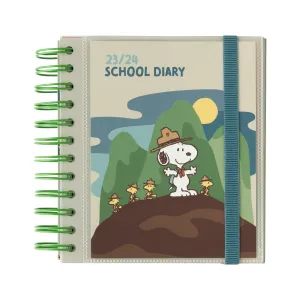 SNOOPY 2023/2024 School Diary Day To Page 11 Months