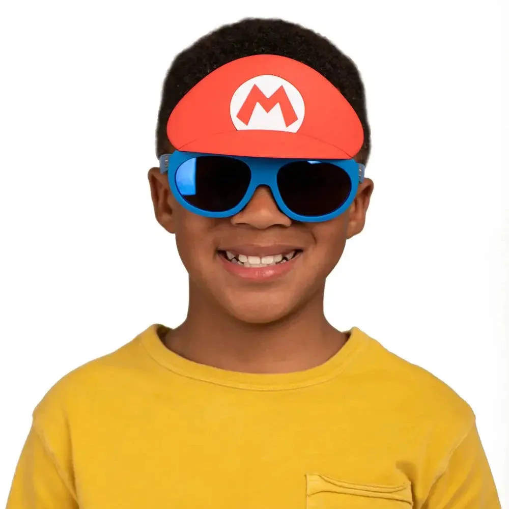 Sun-Staches Lil' Characters Super Mario Blue Lens Sunglasses
