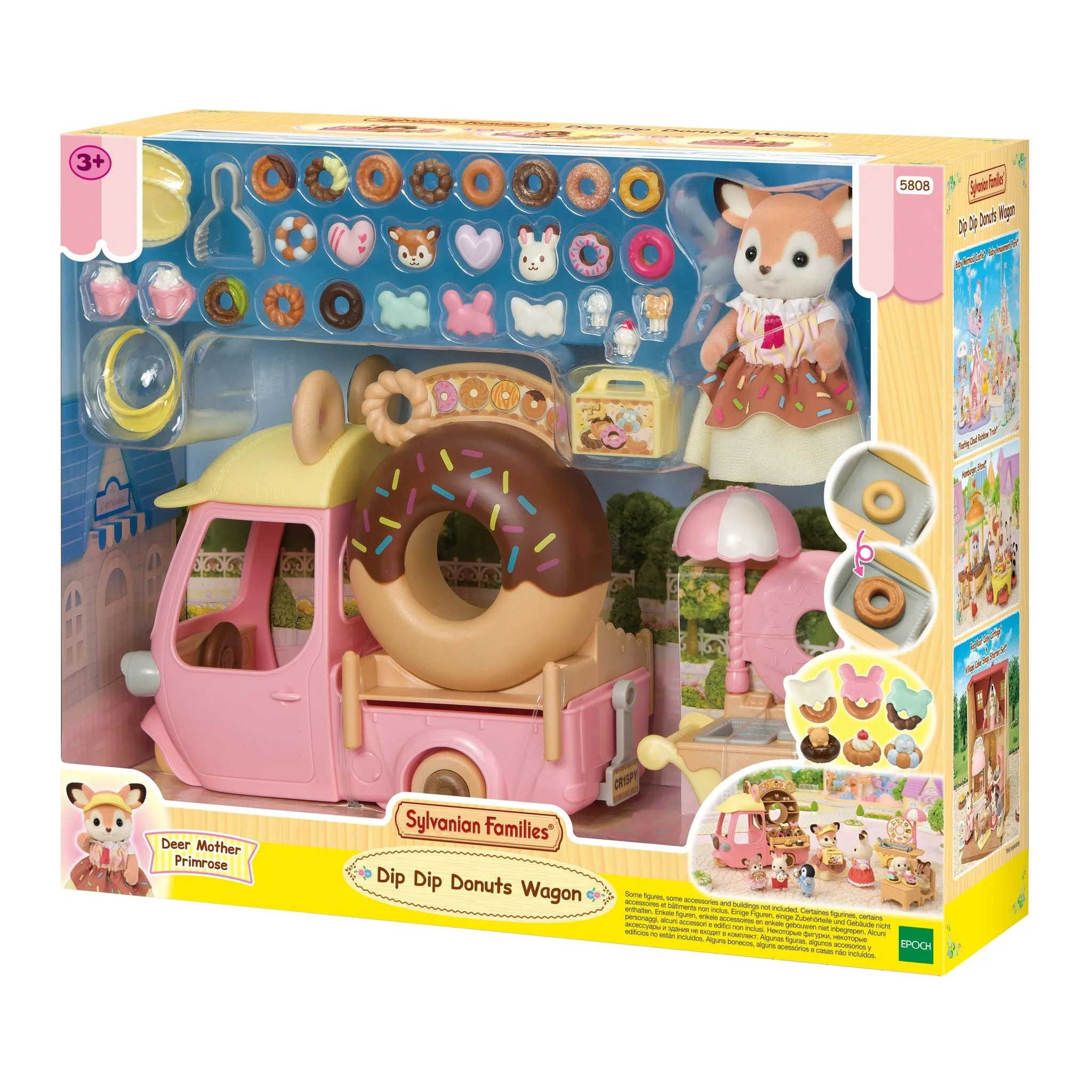 Sylvanian Families Dip Donut Wagon