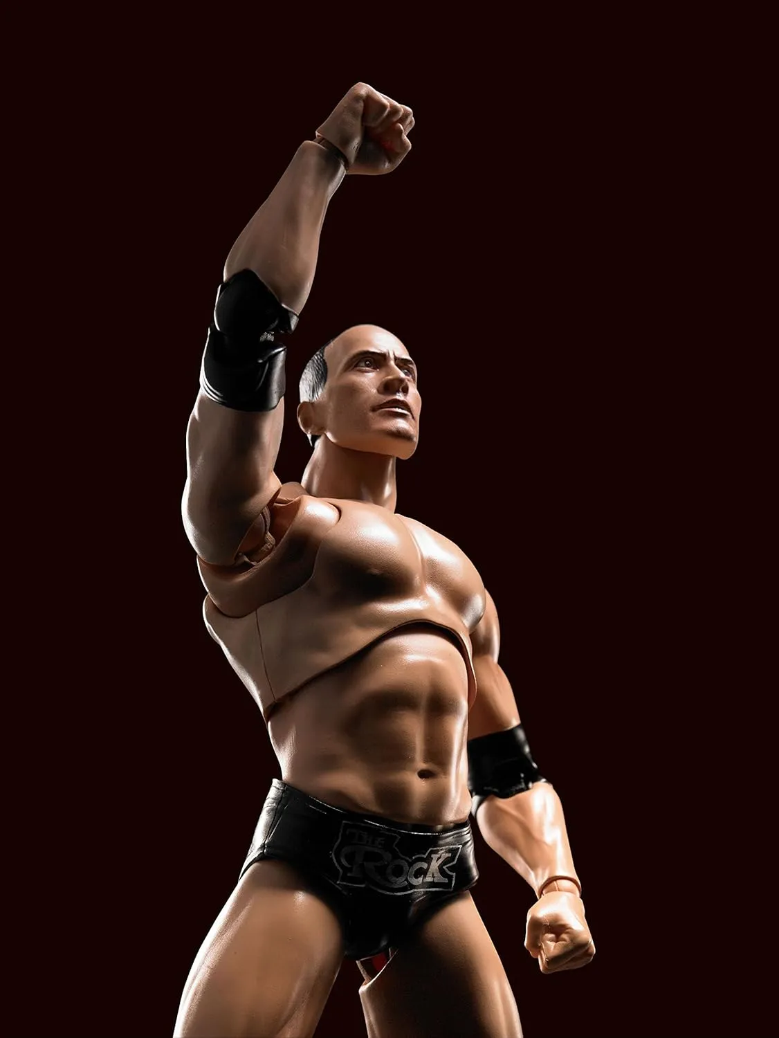 TAMASHII NATIONS WWE The Rock S.H.Figuarts Action Figure - Fully Articulated Collectible for Ages 14 