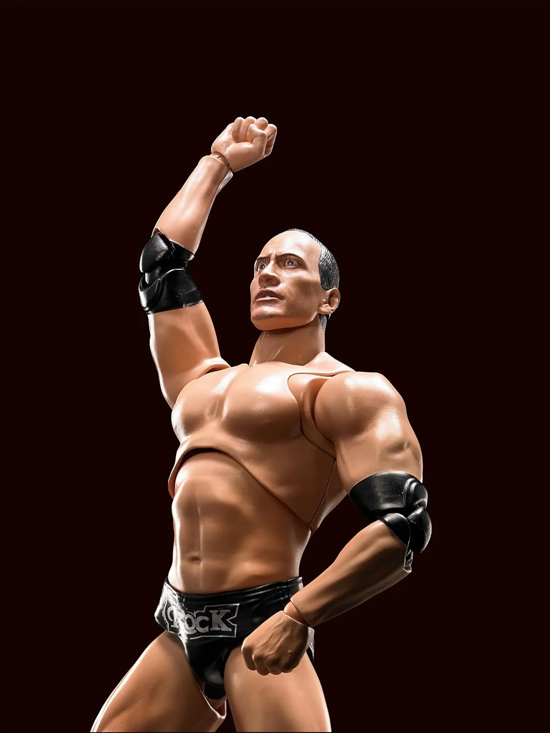 TAMASHII NATIONS WWE The Rock S.H.Figuarts Action Figure - Fully Articulated Collectible for Ages 14 