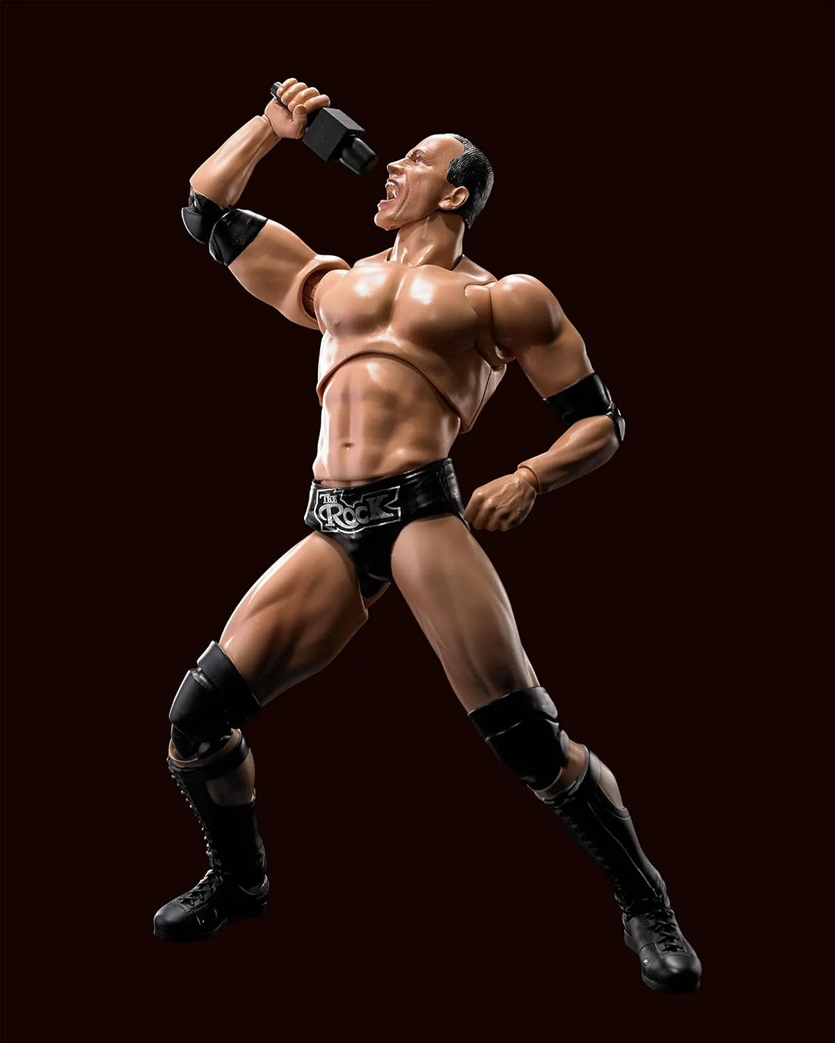 TAMASHII NATIONS WWE The Rock S.H.Figuarts Action Figure - Fully Articulated Collectible for Ages 14 