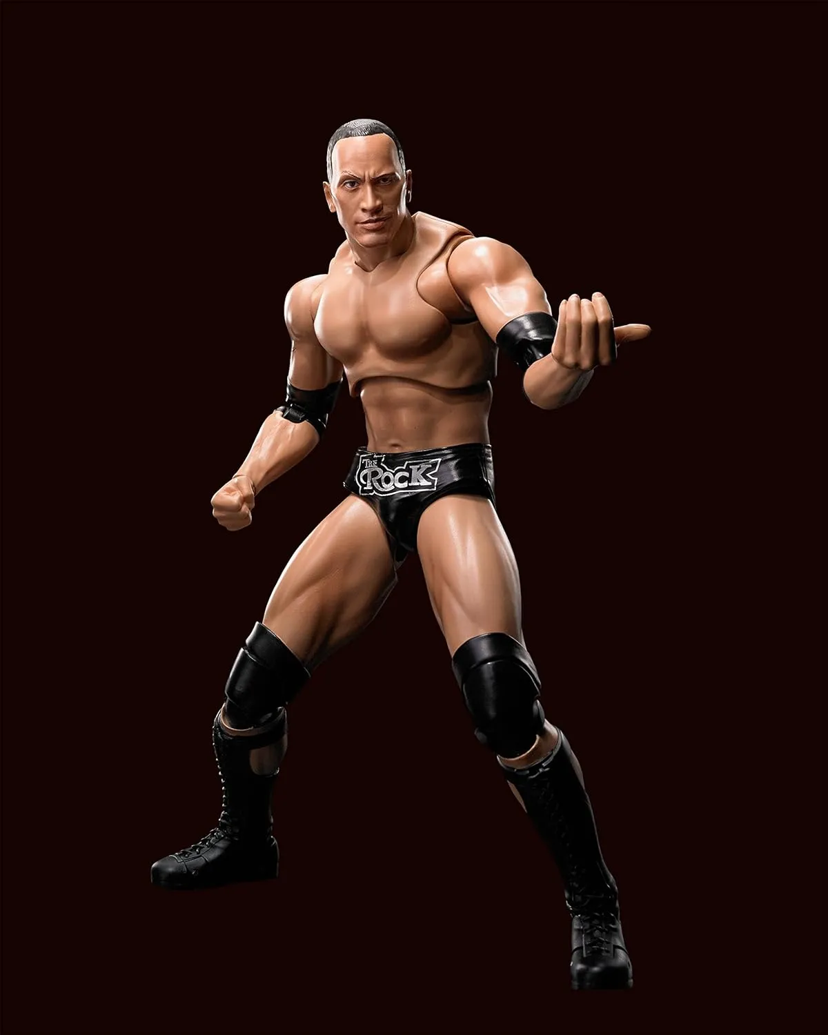 TAMASHII NATIONS WWE The Rock S.H.Figuarts Action Figure - Fully Articulated Collectible for Ages 14 