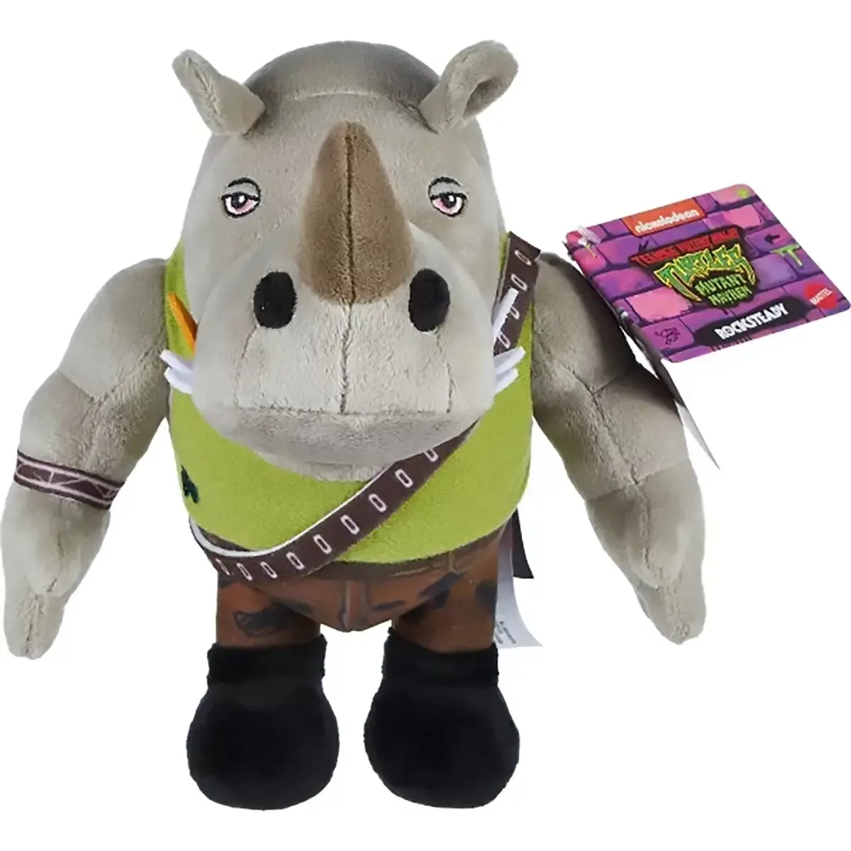 Teenage Mutant Ninja Turtles Mutant Mayhem Rocksteady 8-Inch Plush