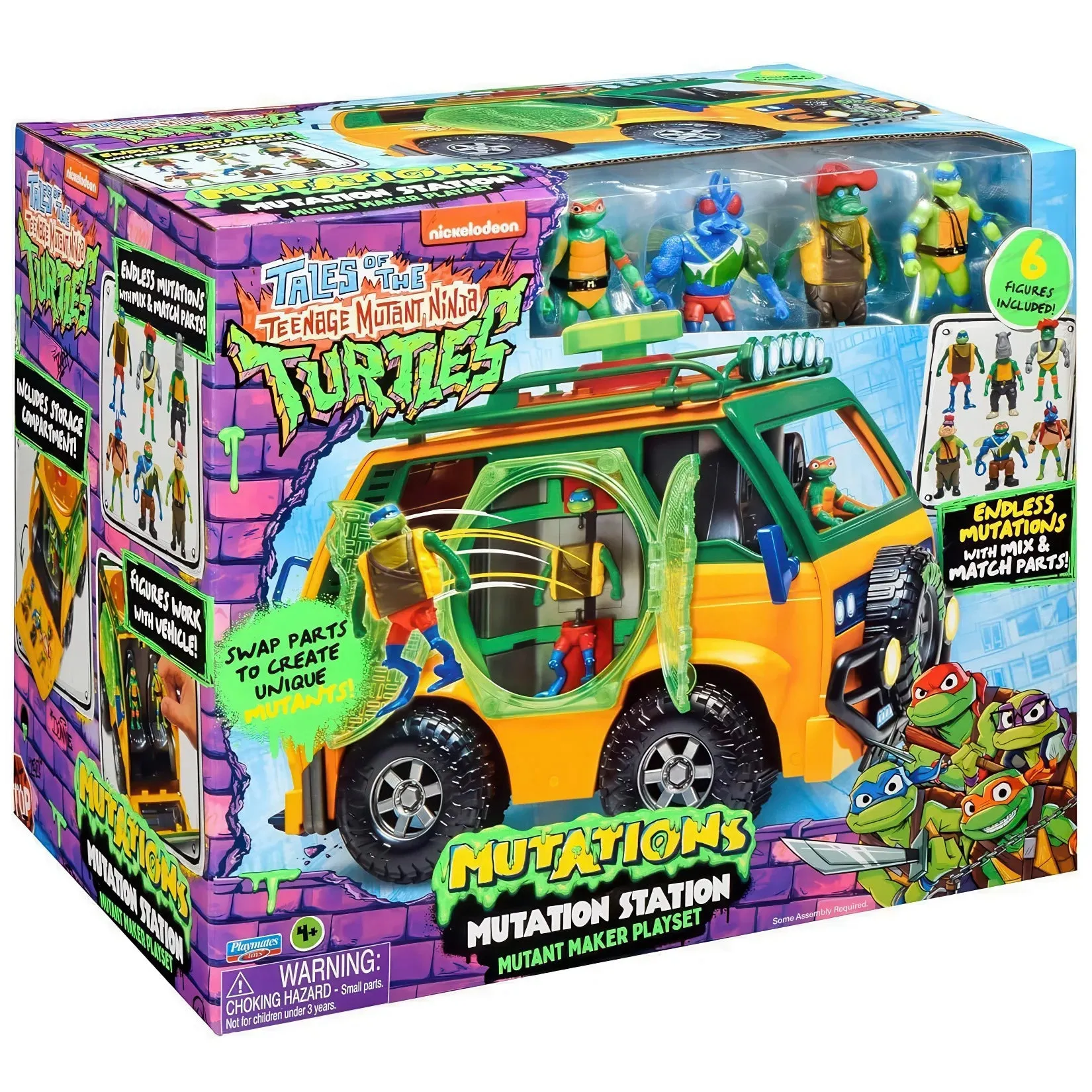 Teenage Mutant Ninja Turtles Mutation Station Van Playset