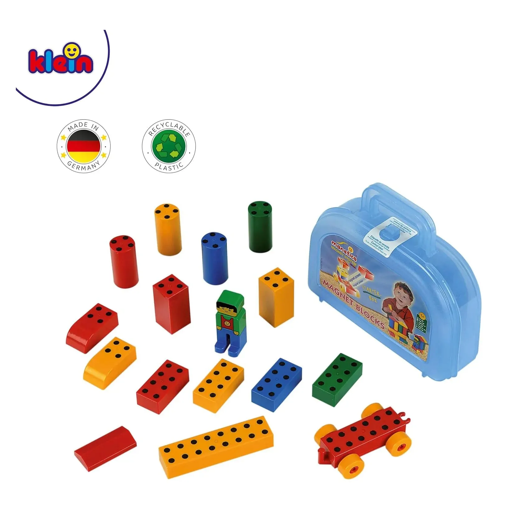 Theo Klein 0630 - Manetico Case With 16 Pieces