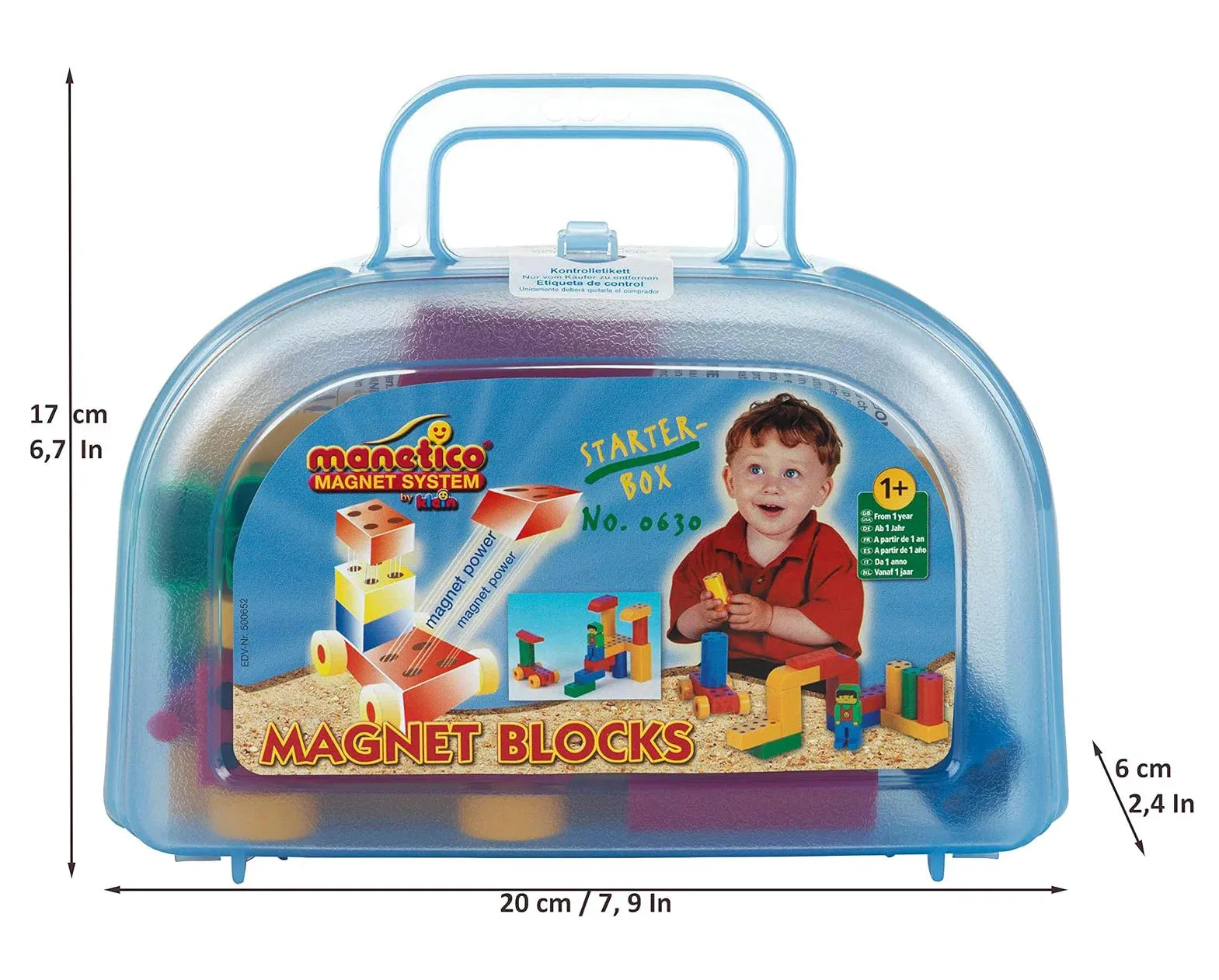 Theo Klein 0630 - Manetico Case With 16 Pieces