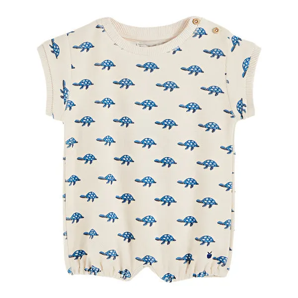 TURTLE TERRY ROMPER