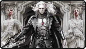 Ultra Pro Innistrad Remastered Sorin, Imperious Bloodlord Black Stitched Playmat for Magic: The Gathering