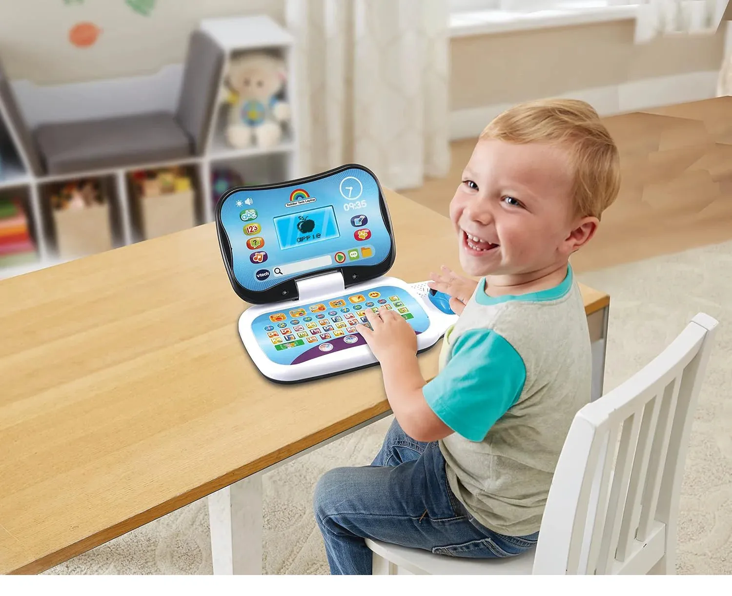 VTech Toddler Tech Laptop - Blue