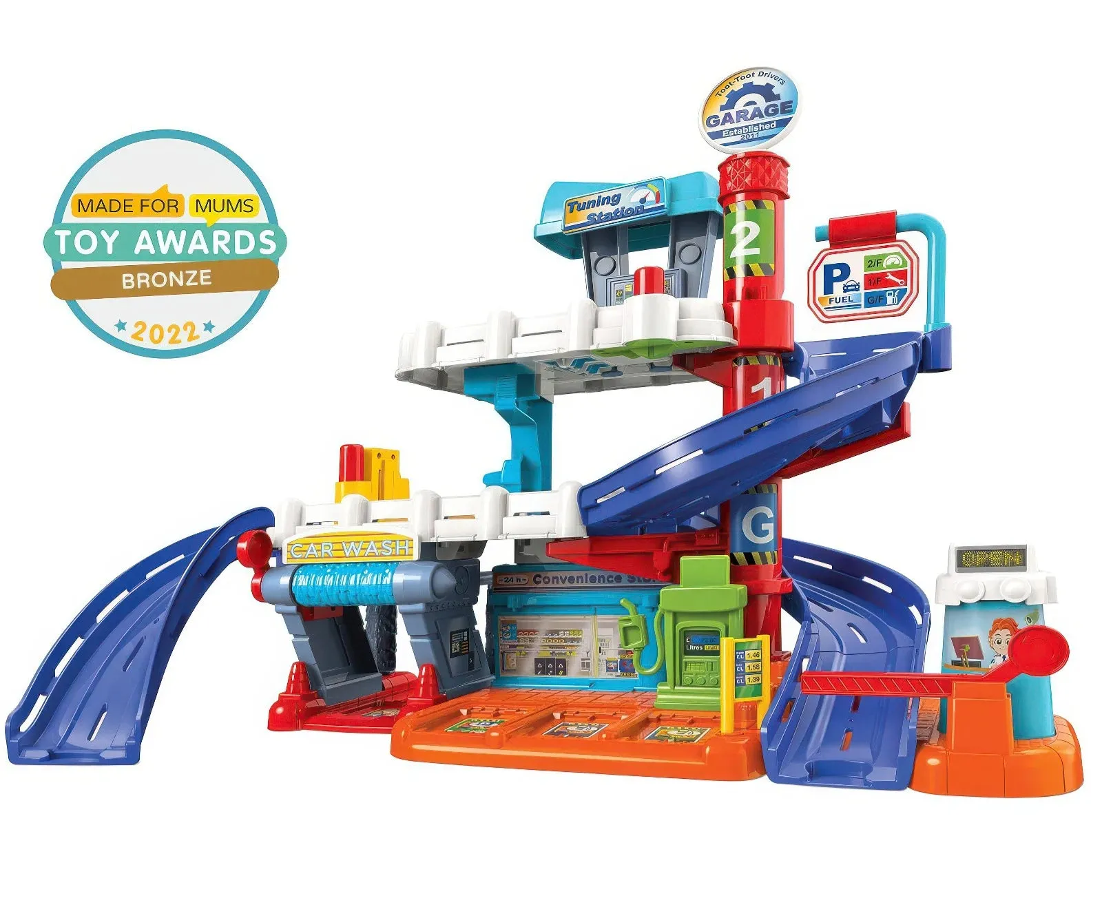 Vtech Toot-Toot Drivers Fix & Fuel Garage