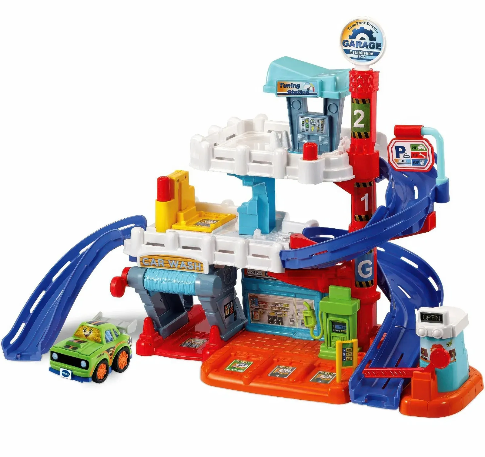 Vtech Toot-Toot Drivers Fix & Fuel Garage