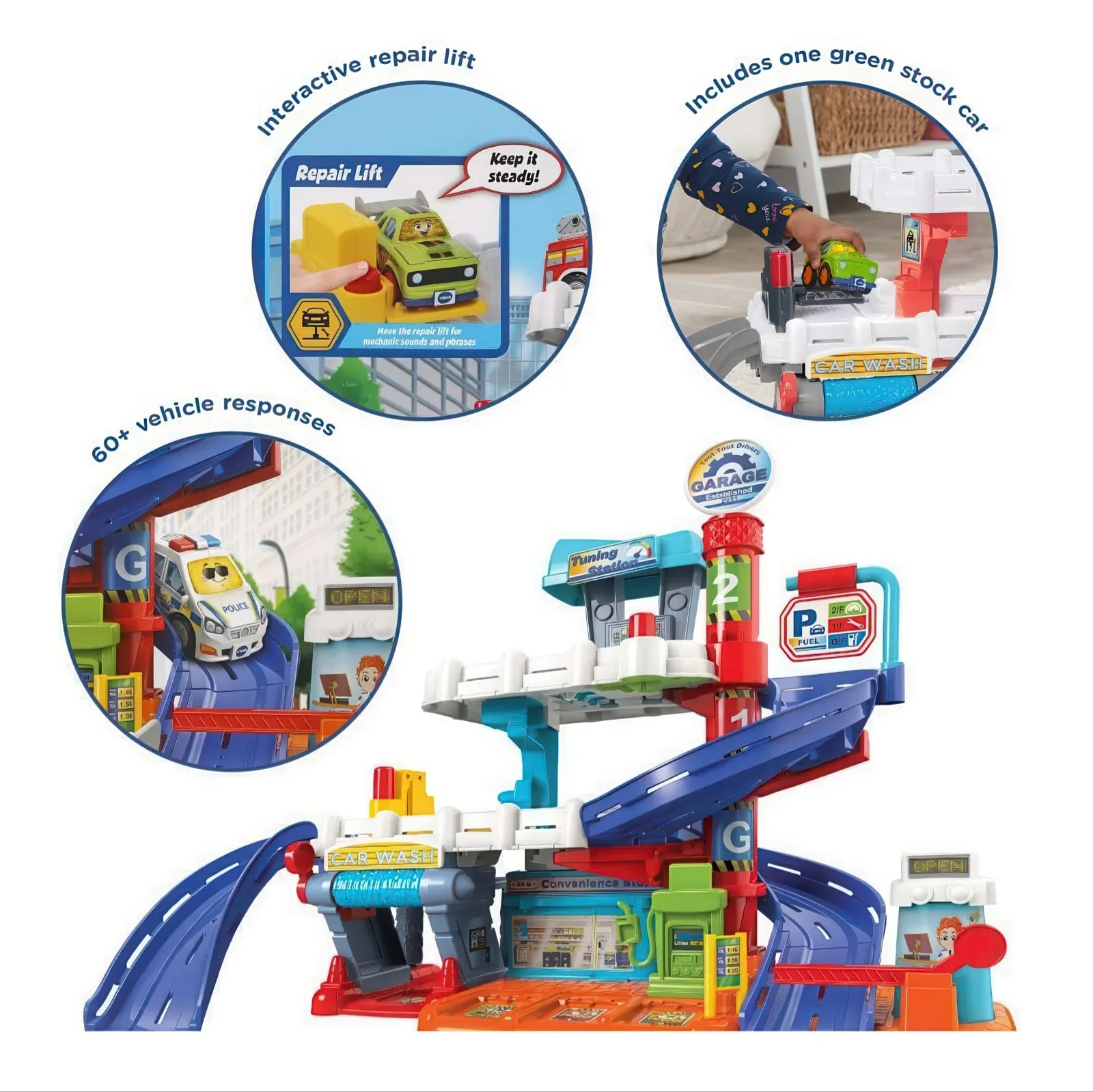 Vtech Toot-Toot Drivers Fix & Fuel Garage