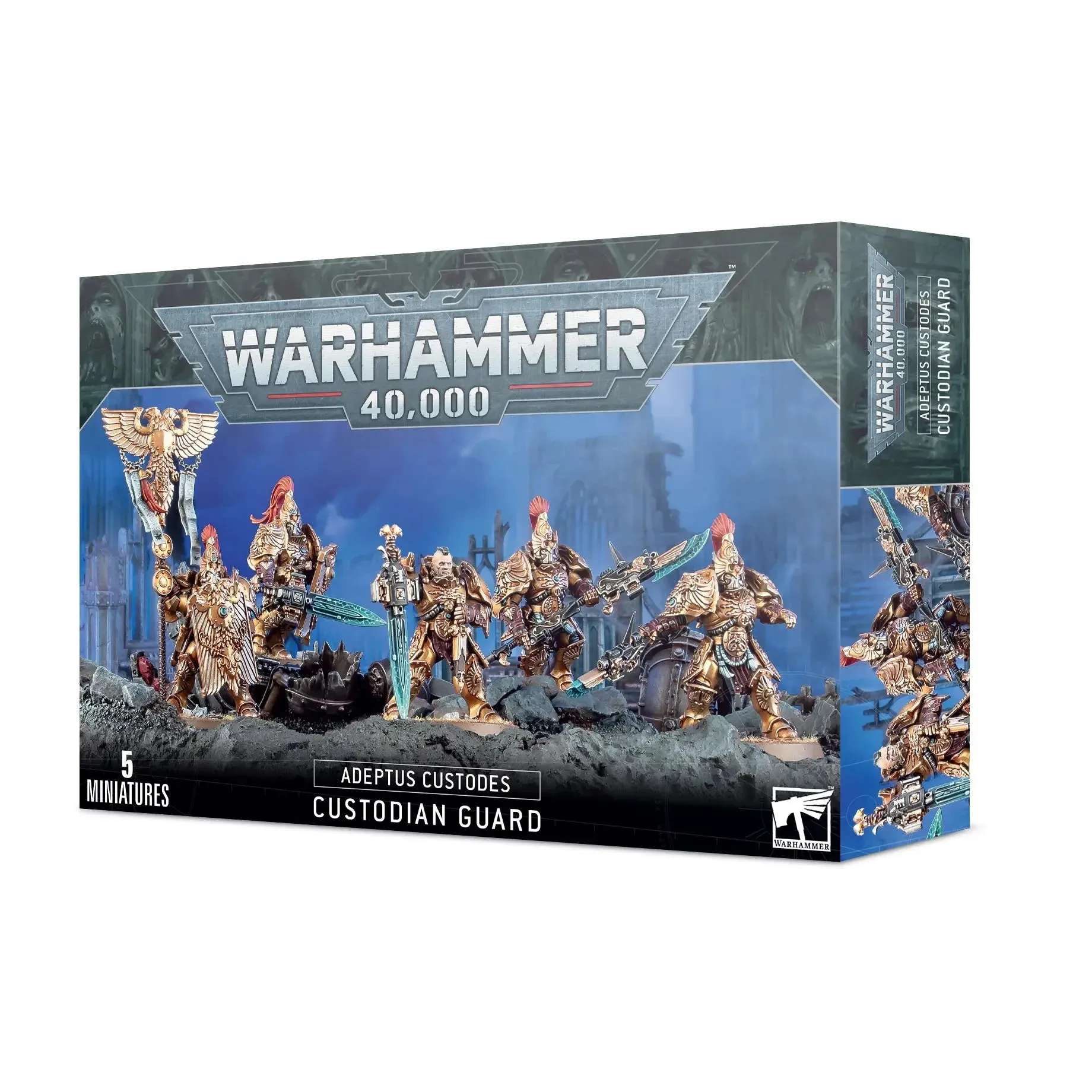 Warhammer 40k Adeptus Custodes Custodian Guard Squad