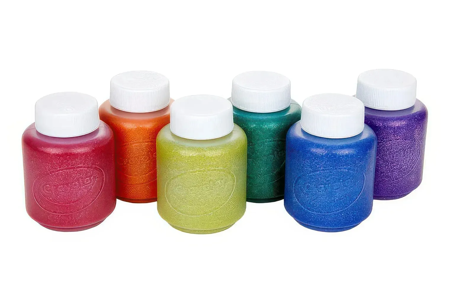 Washable Glitter Paint 6 Count