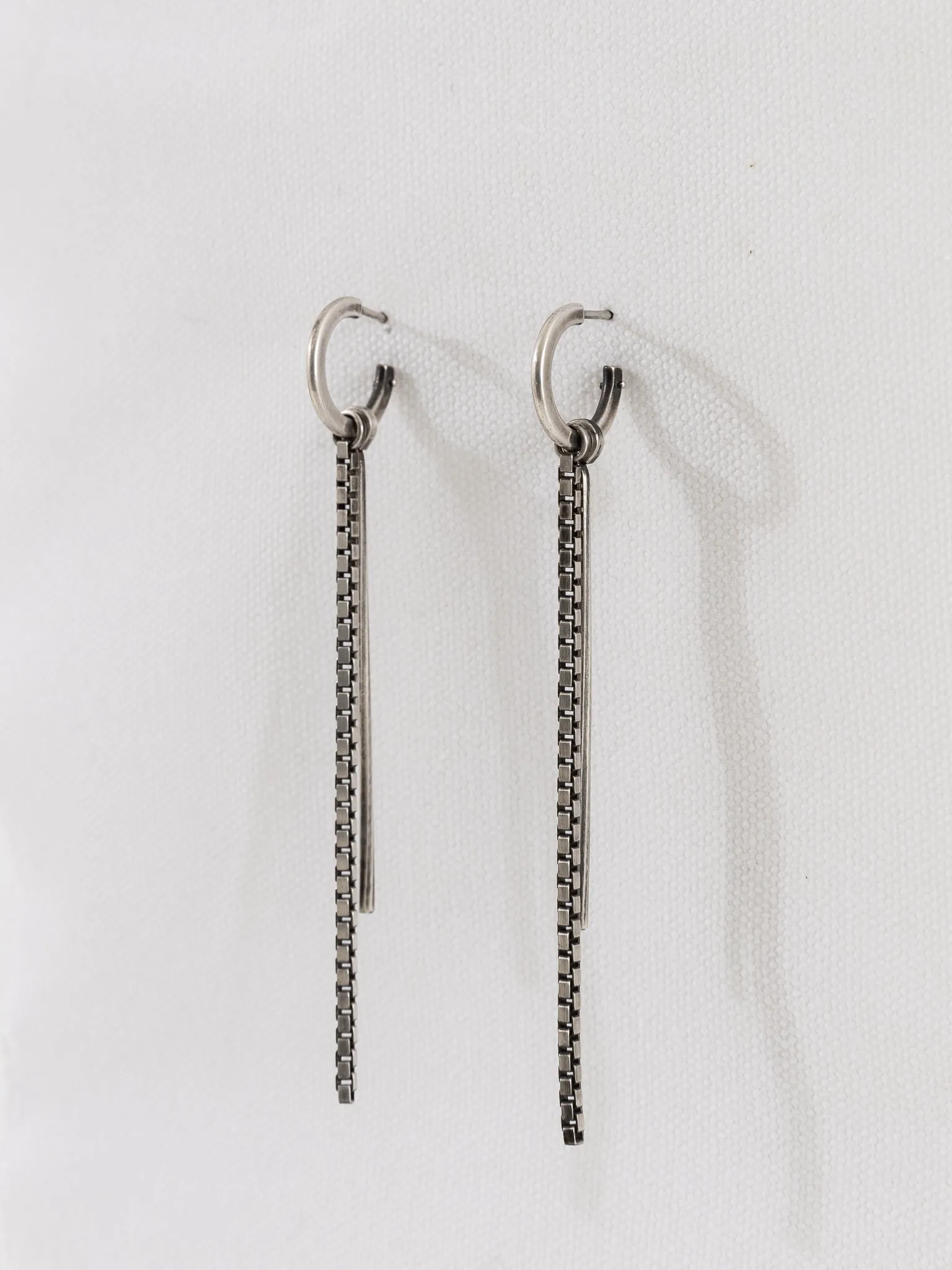 Werkstatt:München Earrings Box Chain