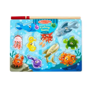Wooden Magnetic Puzzle Game - Fishing