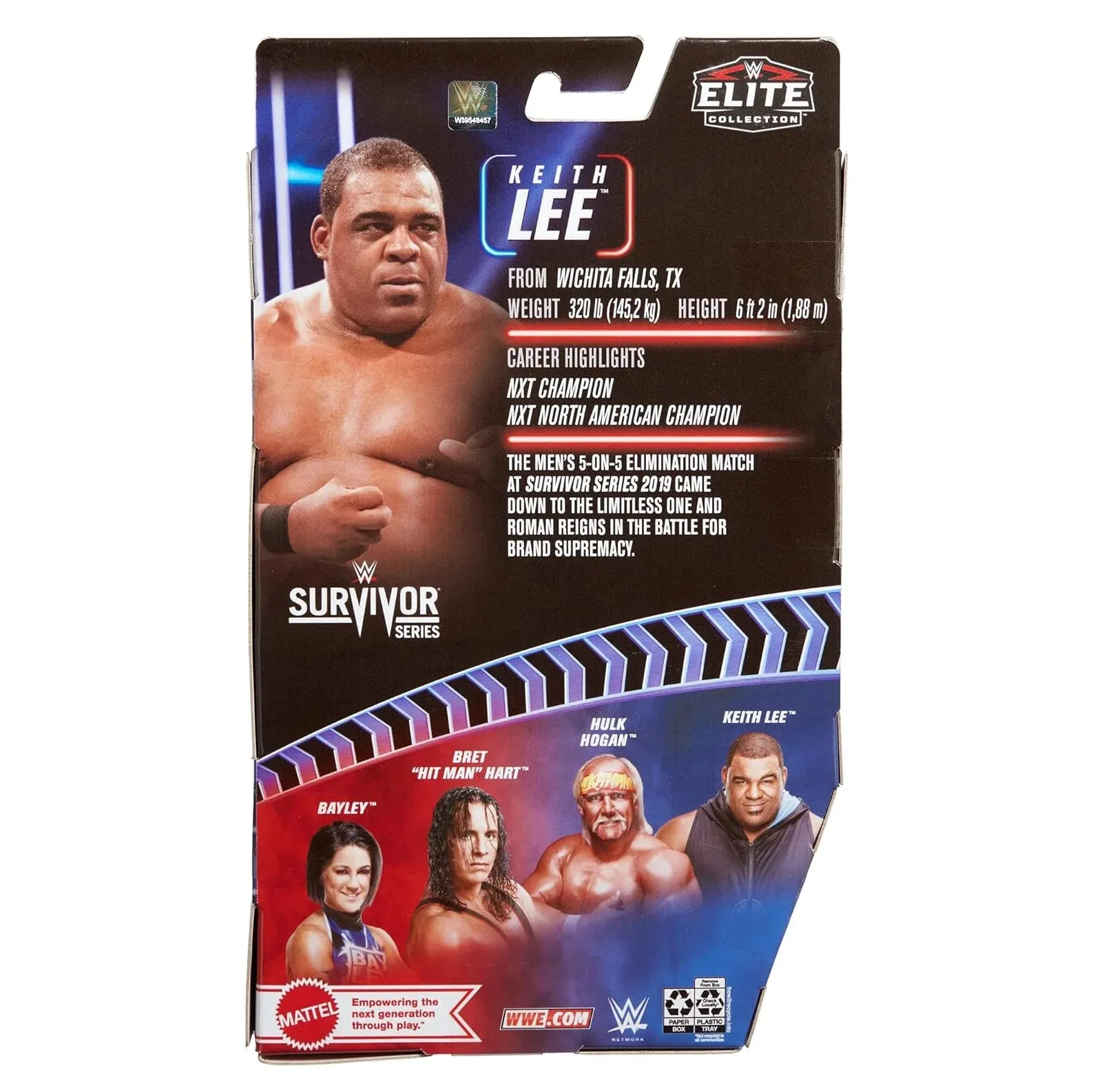 WWE Survivor Keith Lee Action Figure
