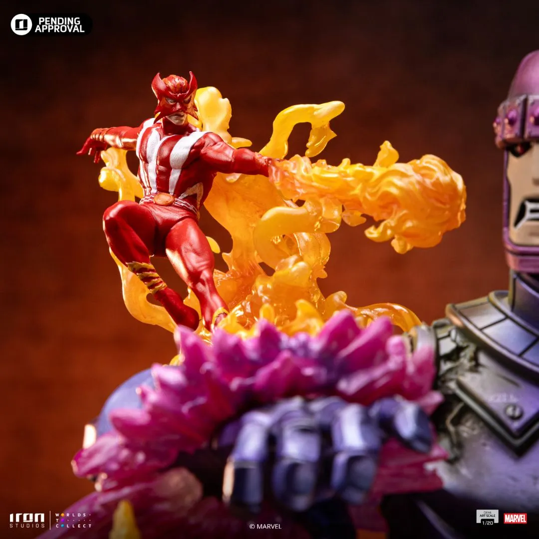 X-Men Danger Room B Demi Statue By Iron Studios